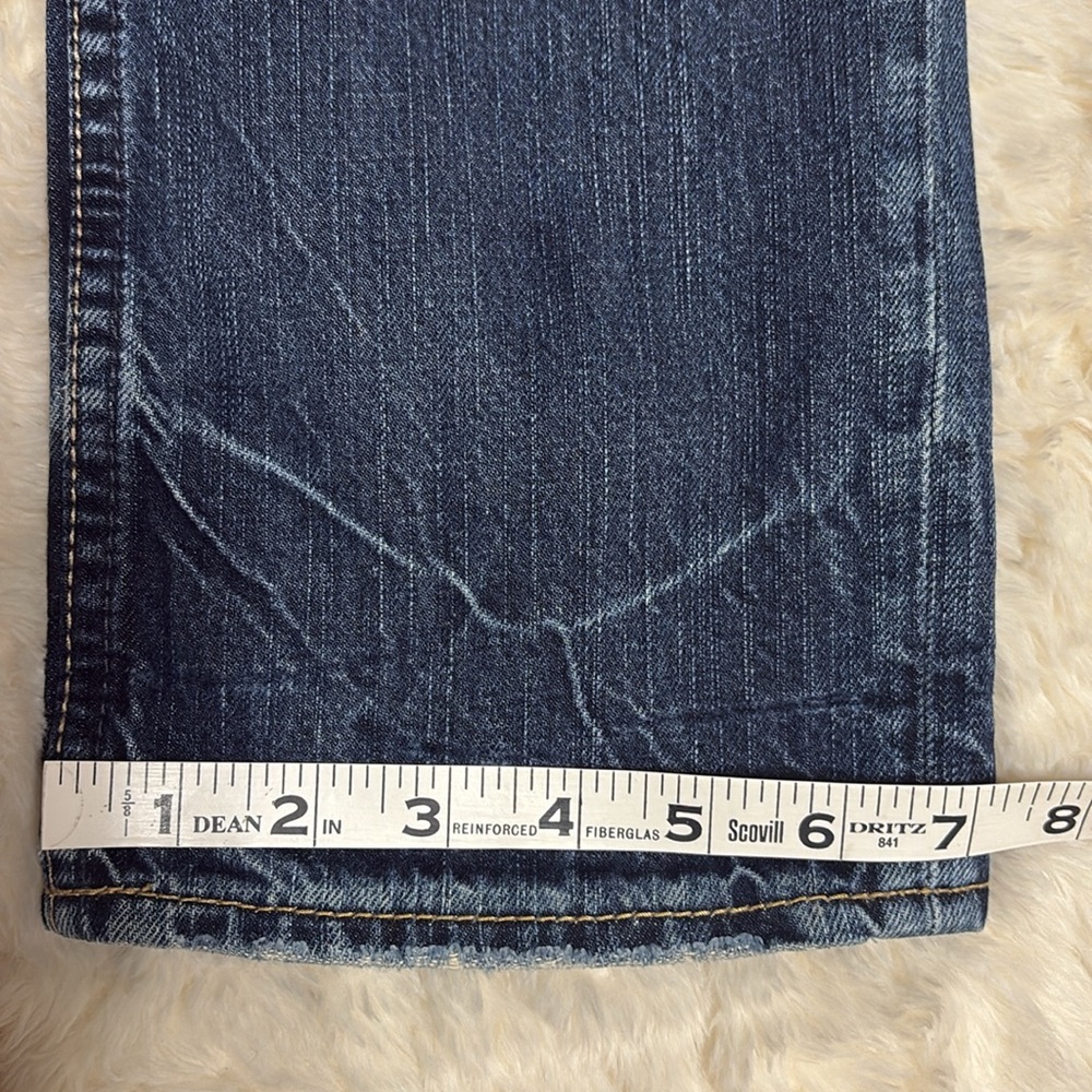 American Eagle Outfitters Men's Dark Wash Straight Jeans - Picture 5 of 7